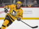 Crosby on Ovechkin at 41: ‘His Shot Is Not Going Anywhere’ Sidney Crosby turns up ice during the first period against the Panthers at PPG Paints Arena