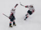 Strome on Ovechkin Return: ‘We Really Didn’t Know’ Dylan Strome and Alex Ovechkin celebrate a goal during a Capitals game at Delta Center