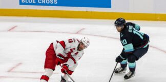 Martinook Stanley Cup Day: Corvette Ride to Hometown Leduc Jordan Martinook skates for the Carolina Hurricanes