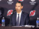 Devils GM Sunny Mehta: Anything Short of a Cup Is a Letdown Devils General Manager Sunny Mehta speaks at a press conference at Prudential Center