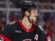 Senators Captain: Chabot One of Three in the Running Thomas Chabot of the Ottawa Senators on the ice during a game