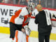 Dan Vladar Injury: Flyers Goalie Exits Preseason in Boston Philadelphia Flyers goaltender Dan Vladar has his hand checked out during Game 3 of the Stanley Cup Playoffs First Round against the Pittsburgh Penguins at Xfinity Mobile Arena