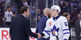 Maple Leafs Re-Sign William Villeneuve to Two-Year Deal Toronto Marlies celebrate 2026 Calder Cup, Vinni Lettieri Maple Leafs signing