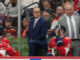 Paul Maurice Record: 44 Wins From NHL’s 1,000 Club Florida Panthers head coach Paul Maurice behind the bench during his 2,000th NHL game at Amerant Bank Arena
