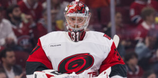 Andersen Wants to Help Oilers ‘Get Over the Hump’ Frederik Andersen Carolina Hurricanes goaltender Stanley Cup Final