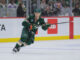 Minnesota Wild left wing Kirill Kaprizov skates during a Stanley Cup Playoffs game against the Dallas Stars