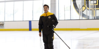 Pagnotta: Bruins Won’t Renew Assistant Coach Jay Leach Jay Leach Boston Bruins assistant coach development camp