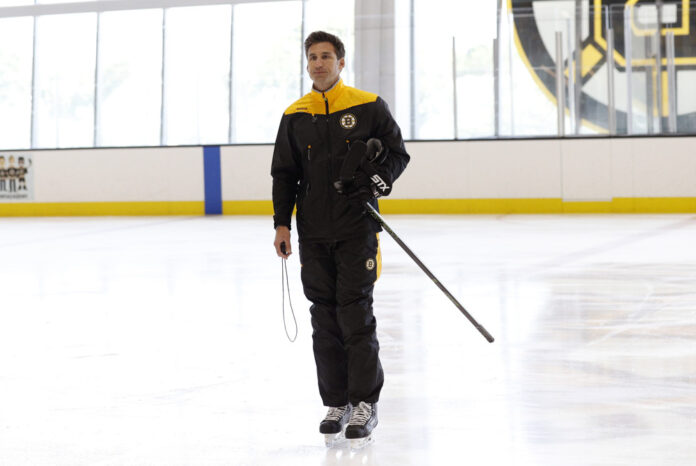 NHL: JUL 08 Bruins Development Camp Jay Leach Boston Bruins assistant coach development camp