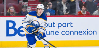 Kulich Reveals Mayo Clinic Surgery Removed Blood Clot Buffalo Sabres center Jiri Kulich plays the puck during the game against the Montreal Canadiens on October 20, 2025 at Bell Centre