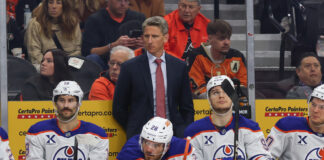 Oilers Fire Kris Knoblauch After Botched Cassidy Chase Edmonton Oilers head coach Kris Knoblauch looks on during a game against the Philadelphia Flyers at Xfinity Mobile Arena on November 12, 2025
