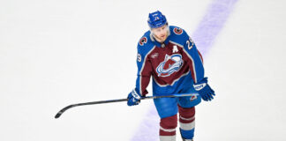 NHL Top 20 Centers Rankings: McDavid vs. MacKinnon at No. 1 Colorado Avalanche center Nathan MacKinnon 29 looks on during break second period Game 5 Stanley Cup Playoffs Second Round vs Minnesota Wild Ball Arena May 13 2026