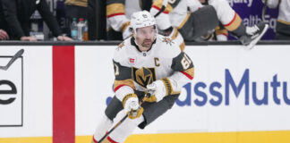 NHL Releases 2026 Cup Final Schedule, Game 1 Tuesday in Raleigh Mark Stone of the Vegas Golden Knights turns with the puck during Game 4 of the 2026 NHL Stanley Cup Playoffs First Round against the Utah Mammoth