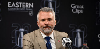 Martin St-Louis Extension: Molson Wants Him ‘Long Term’ Montreal Canadiens head coach Martin St-Louis speaks to media after Eastern Conference Final Game 2 against Carolina Hurricanes 2026 Stanley Cup Playoffs