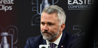 Canadiens Extend Martin St. Louis Through 2029-30 Montreal Canadiens head coach Martin St-Louis speaks to media after Game 5 Eastern Conference Final loss to Hurricanes at Lenovo Center May 29 2026