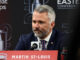 Canadiens Extend Martin St. Louis Through 2029-30 Montreal Canadiens head coach Martin St-Louis speaks to media after Game 5 Eastern Conference Final loss to Hurricanes at Lenovo Center May 29 2026