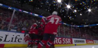 Norway Stuns Canada in OT to Win First-Ever Worlds Medal Norway players celebrate Noah Steens overtime goal to beat Canada and win bronze at 2026 IIHF World Championship