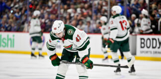 Quinn Hughes Trade Rumors: Sources Call Them ‘Invented BS’ Minnesota Wild defenseman Quinn Hughes looks on during break in third period of Game 5 vs Colorado Avalanche May 13 2026