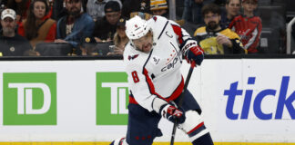 Ovechkin KHL Return: Dynamo Would Build the Team Around Him Alex Ovechkin Washington Capitals shooting the puck 2026 NHL offseason most improved teams