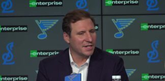 Blues Outlook 2026-27: Steen Takes Over a Much Younger Team Alexander Steen St. Louis Blues general manager introductory press conference 2026