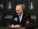 Utah Mammoth Outlook 2026-27: ‘It’s Not About Surviving’ Utah Mammoth head coach Andre Tourigny addresses the media during the 2026 Stanley Cup Playoffs