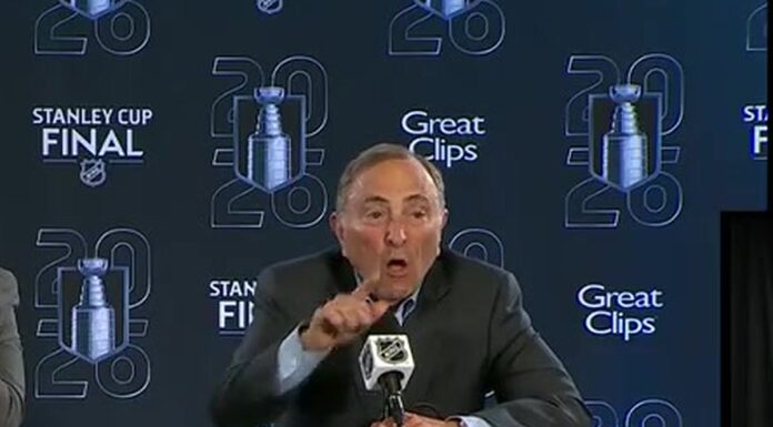 NHLPA Calls Bettman No-Trade Clause Comments an ‘Attack’ NHL Commissioner Gary Bettman speaks at his Stanley Cup Final press conference