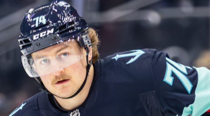 Kraken Outlook 2026-27: Botterill Is Betting on the Kids Bobby McMann Seattle Kraken forward six-year contract extension