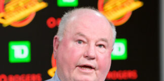 Boudreau: Sedins, Johnson ‘So Much Better’ Than Old Canucks Brass Vancouver Canucks head coach Bruce Boudreau speaks to the media at Rogers Arena