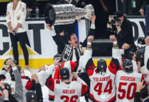 NHL Power Rankings: Hurricanes No. 1, Maple Leafs Left Out Carolina Hurricanes head coach Rod Brindamour hoists the Stanley Cup after Game 6 of the 2026 Final