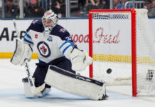 Hellebuyck Trade: He’ll Waive His NMC for ‘a Variety of Teams’ Connor Hellebuyck Winnipeg Jets goalie makes a save amid NHL trade rumors