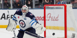 Hellebuyck Trade: He’ll Waive His NMC for ‘a Variety of Teams’ Connor Hellebuyck Winnipeg Jets goalie makes a save amid NHL trade rumors