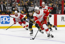 David Perron Signing: Stars Add Veteran Winger Detroit Red Wings left wing David Perron skates with the puck