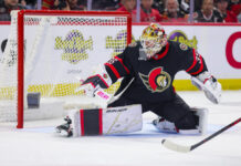 Senators Acquire Johansson in Trade From Lightning Samuel Ersson Senators trade goaltender Ottawa behind Linus Ullmark