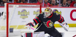 Senators Acquire Goalie Samuel Ersson in Trade With Leafs Samuel Ersson Senators trade goaltender Ottawa behind Linus Ullmark