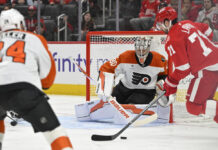Flyers Larkin Trade Inquiry Died on the First Call Dylan Larkin Detroit Red Wings captain trade rumors Blue Jackets Zach Werenski