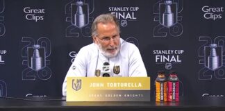 Hurricanes Troll Tortorella Over ‘Leave My Clothes’ Vow Vegas Golden Knights head coach John Tortorella speaks to media after Game 2 of the 2026 Stanley Cup Final