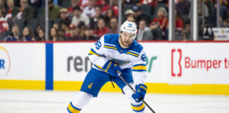 Blues Place Jonathan Drouin on Waivers for Buyout St. Louis Blues left wing Jonathan Drouin skates with the puck
