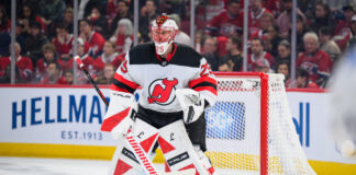 Devils Hire Ted Donato, Complete Keefe’s Coaching Staff Jacob Markstrom New Jersey Devils goalie traded to Florida Panthers