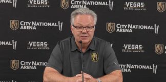 McCrimmon Won’t Apologize for Knights: ‘It’s Jealousy’ Vegas Golden Knights GM Kelly McCrimmon speaks at year-end press conference at City National Arena