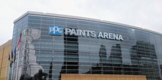 Penguins End 29-Year Wheeling Affiliation for Everblades PPG Paints Arena exterior, home of the Pittsburgh Penguins, new Hoffmann ownership