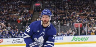 T.J. Brodie Officially Retires After 15 NHL Seasons TJ Brodie Toronto Maple Leafs defenseman retires NHL Calgary Flames