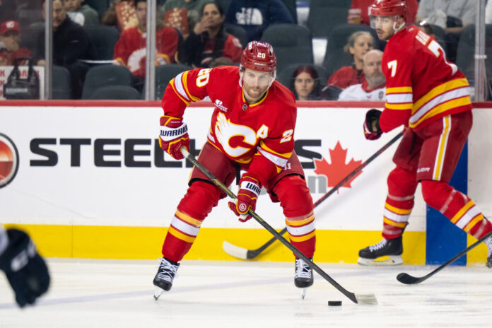 Blake Coleman Flames trade Blake Coleman Calgary Flames trade Minnesota Wild Jacob Middleton