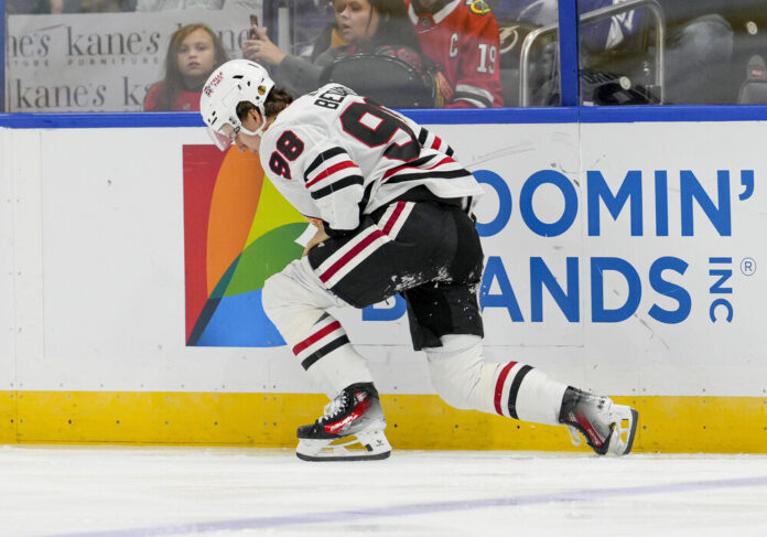 Connor Bedard Blackhawks injury Connor Bedard Chicago Blackhawks injury shoulder surgery