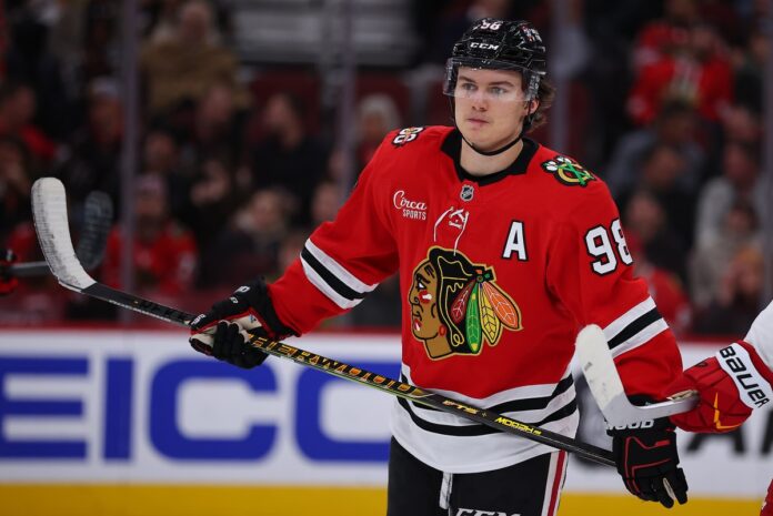 Connor Bedard Blackhawks Connor Bedard Chicago Blackhawks centers prospects trade Frondell Nazar