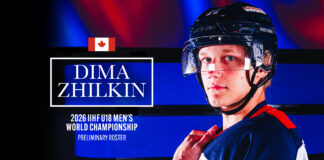 Zhilkin Called ‘the Real Deal’ at Canada’s World Juniors Camp Dima Zhilkin Canada World Junior Summer Showcase 2026 Saginaw Spirit 2027 NHL Draft prospect