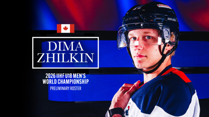 Dima Zhilkin Canada World Junior Summer Showcase 2026 Dima Zhilkin Canada World Junior Summer Showcase 2026 Saginaw Spirit 2027 NHL Draft prospect