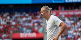Hurricanes Superfan Haaland Sinks Brazil at the World Cup Erling Haaland Norway striker World Cup 2026 Carolina Hurricanes fan