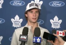 Maple Leafs Outlook 2026-27: McKenna Headlines a Full Reboot Gavin McKenna Maple Leafs media availability, No. 1 pick 2026 NHL Draft, NHLPA Rookie Showcase