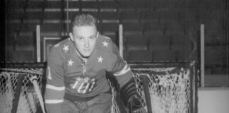 When Gerry Cheevers Coached the Bruins in Goalie Gear Gerry Cheevers goalie Boston Bruins Hall of Fame coach