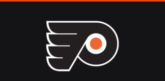 Grebenkin Healthy After Injury, Ready for Flyers Camp Philadelphia Flyers logo, Nikita Grebenkin injury update training camp