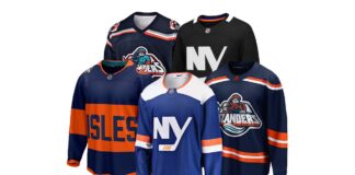 Islanders Sign Alex Jefferies, Avoid Arbitration Hearing New York Islanders jersey design options including the classic NY, ISLES and Fisherman logos for the 2027-28 third jersey contest